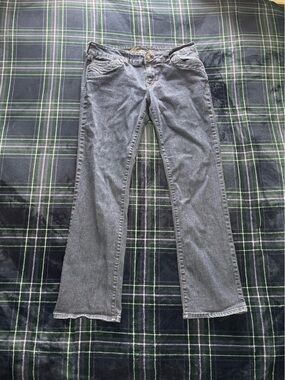 Y2K 2000s Delia's dark blue lowrise flare jeans.Juniors Size 12s.
